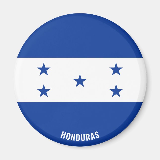 Honduras Flag Charming Patriotic Magnet (Vorne)