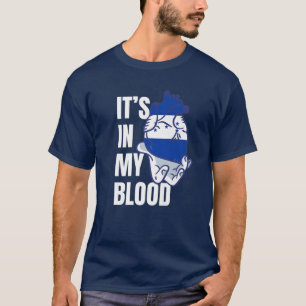 Honduras Flag Herzblutvenen Hand Honduras T-Shirt