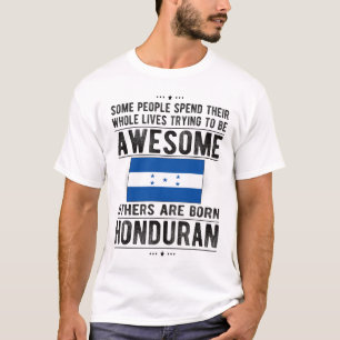 Honduras Flag Honduras Heritage Honduran Roots T-Shirt