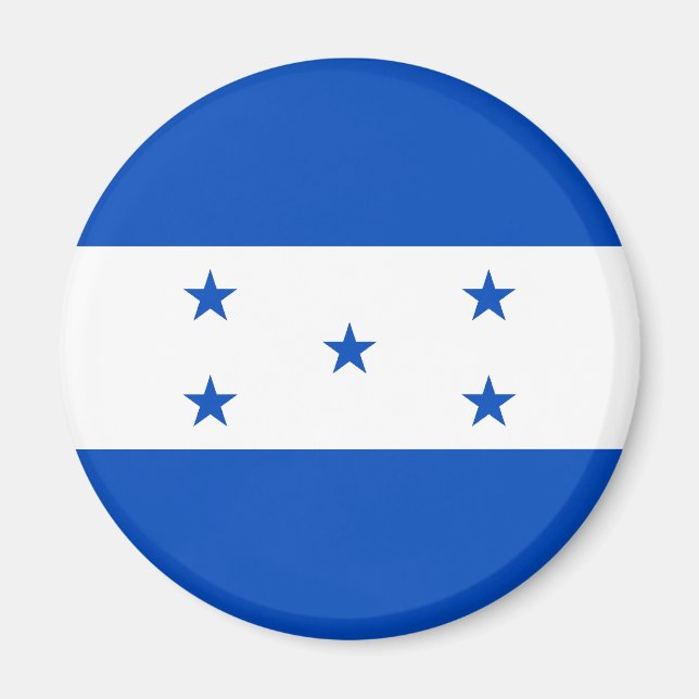 Honduras Flag Magnet (Vorne)