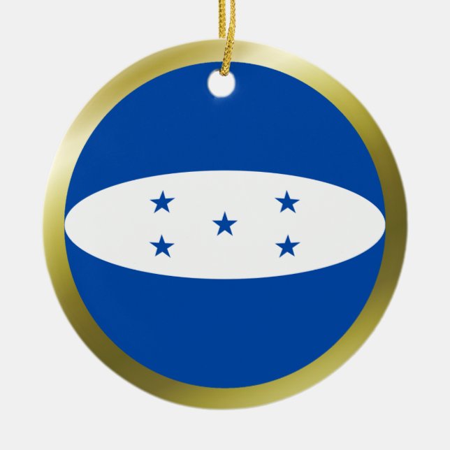 Honduras Flag Ornament (Vorne)