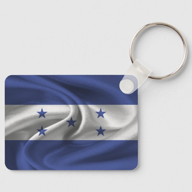 Honduras Flag Schlüsselanhänger (Vorderseite)