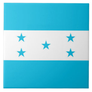 Honduras Flag Tile Fliese