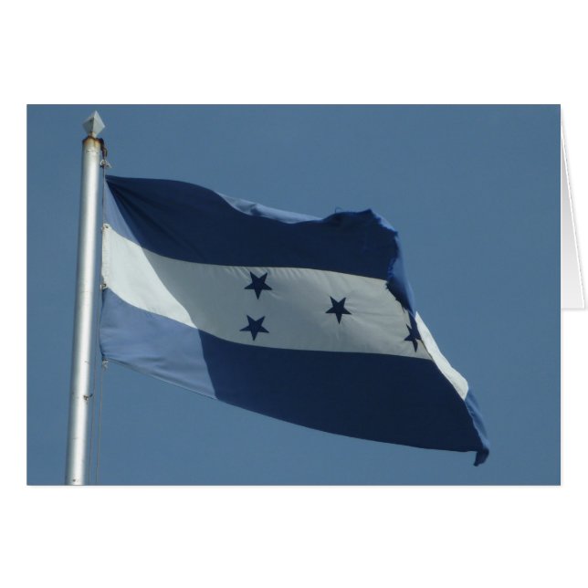 honduras Flagge (Vorderseite (Horizontal))