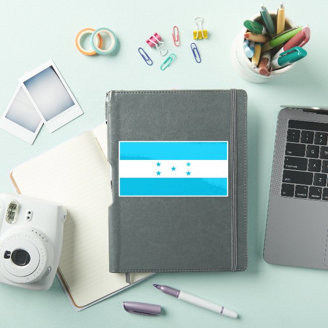 Honduras-Flagge Aufkleber (iPad Hülle)