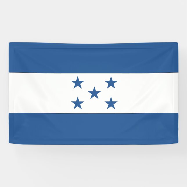 Honduras-Flagge Banner (Horizontal)