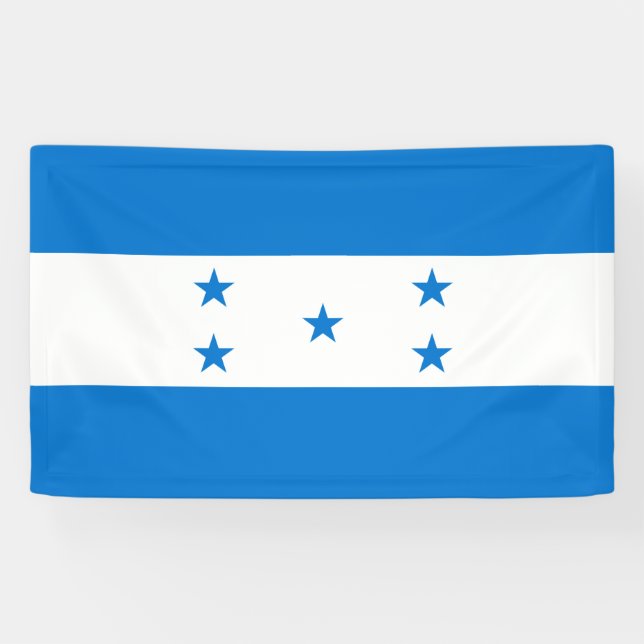 Honduras-Flagge Banner (Horizontal)