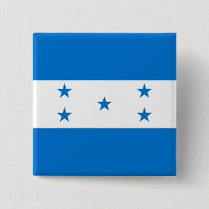Honduras-Flagge Button