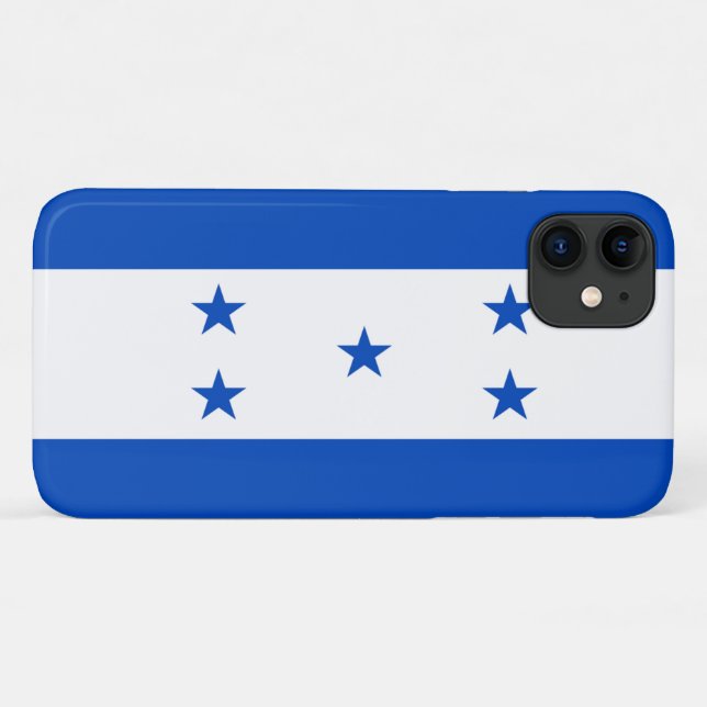 Honduras-Flagge Case-Mate iPhone Hülle (Rückseite (Horizontal))