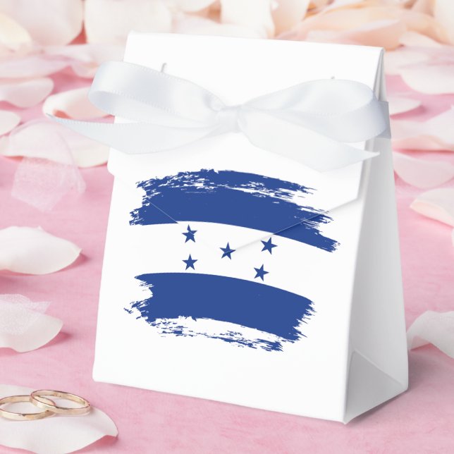 Honduras-Flagge Geschenkschachtel (Hochzeit)