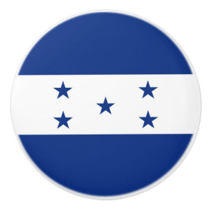 Honduras-Flagge Keramikknauf