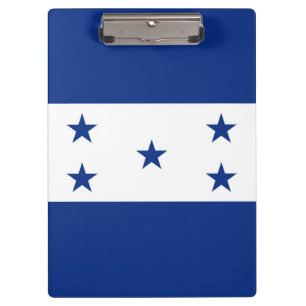 Honduras-Flagge Klemmbrett