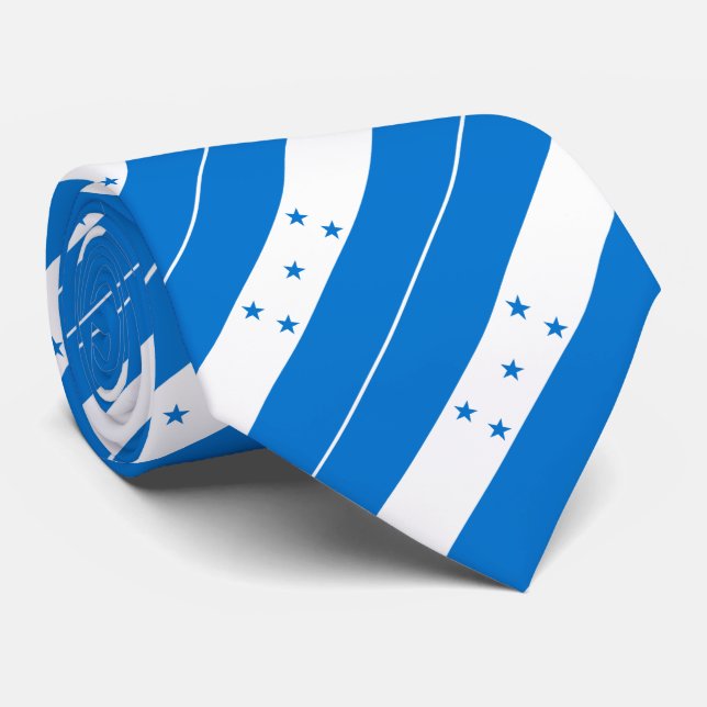 Honduras-Flagge Krawatte (Gerollt)
