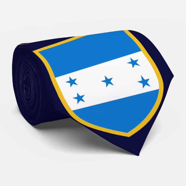 Honduras-Flagge Krawatte (Gerollt)