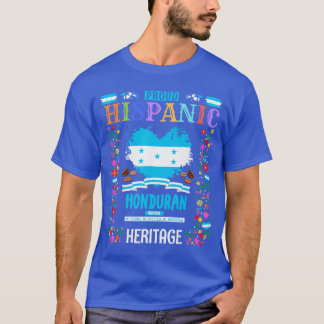 Honduras-Flagge-Outfit-Ideen für Kinder honduranis T-Shirt