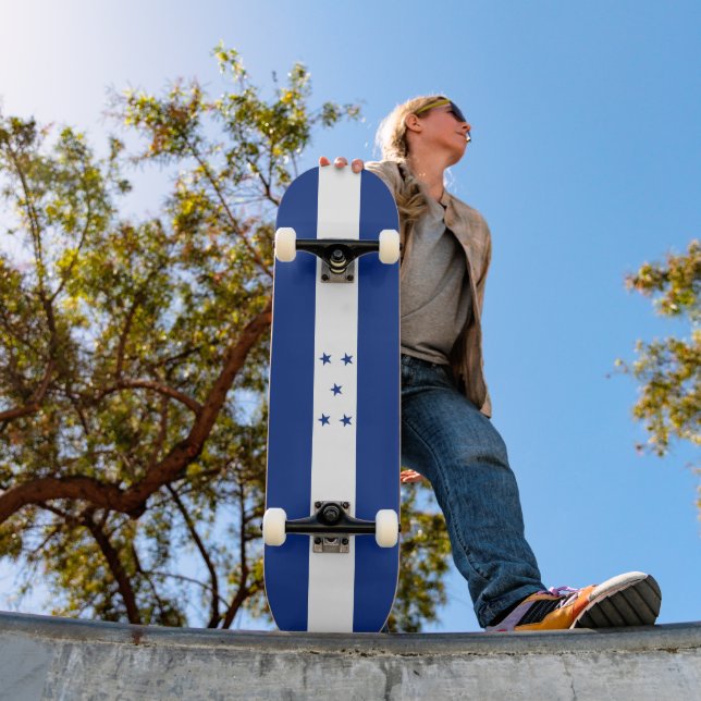 Honduras-Flagge Skateboard (Außenbereich 1)