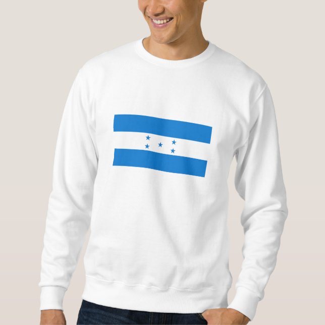 Honduras-Flagge Sweatshirt (Vorderseite)