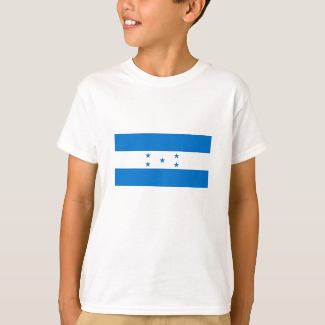 Honduras-Flagge T-Shirt (Vorderseite)