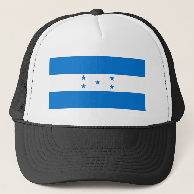Honduras-Flagge Truckerkappe (Vorderseite)