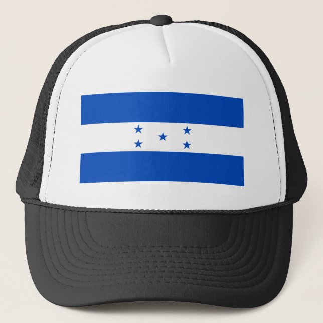 Honduras-Flagge Truckerkappe (Vorderseite)