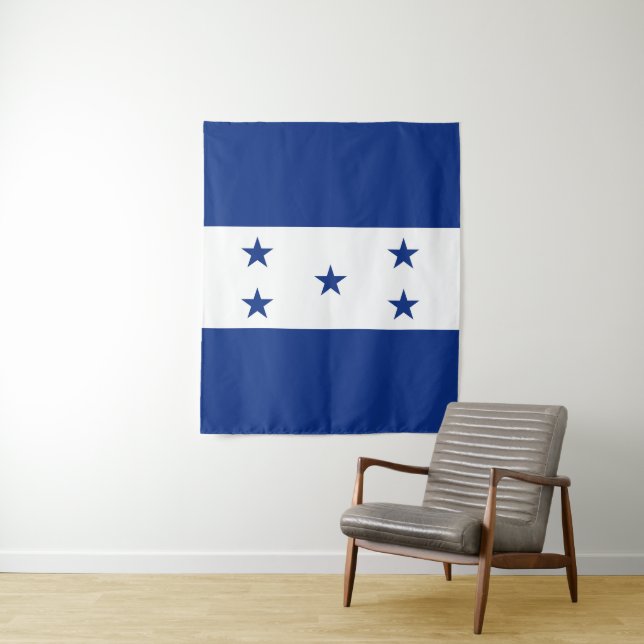 Honduras-Flagge Wandteppich (Beispiel)