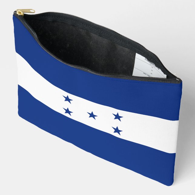 Honduras-Flagge Zubehörtasche (Offen)
