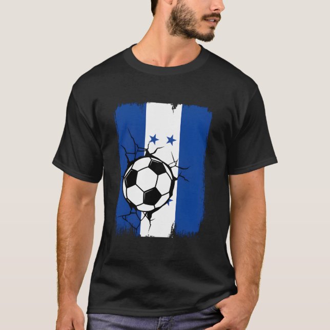 Honduras Fußball T-Shirt (Vorderseite)