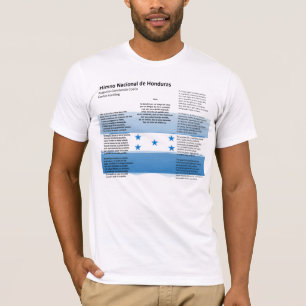 Honduras- - HimnoNacional De Honduras T-Shirt