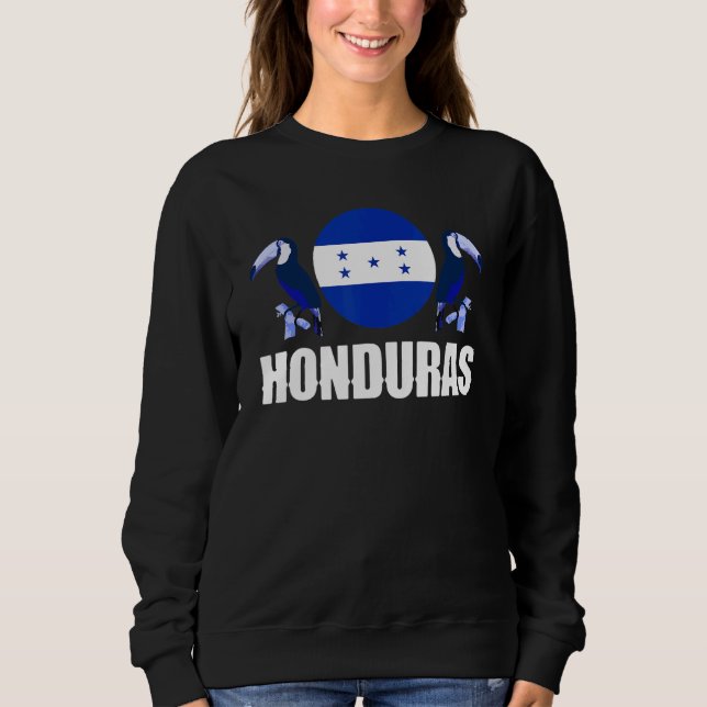 Honduras Honduran Honduras Flag National Animal Si Sweatshirt (Vorderseite)