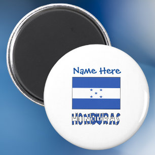Honduras Honduranische Flagge Blau Personalisiert Magnet