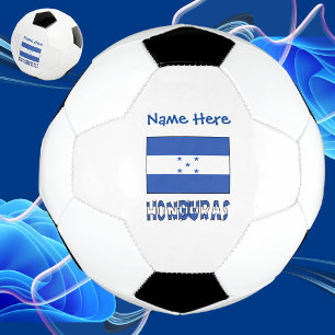 Honduras Honduranische Flagge Personalisiert Blau Fußball