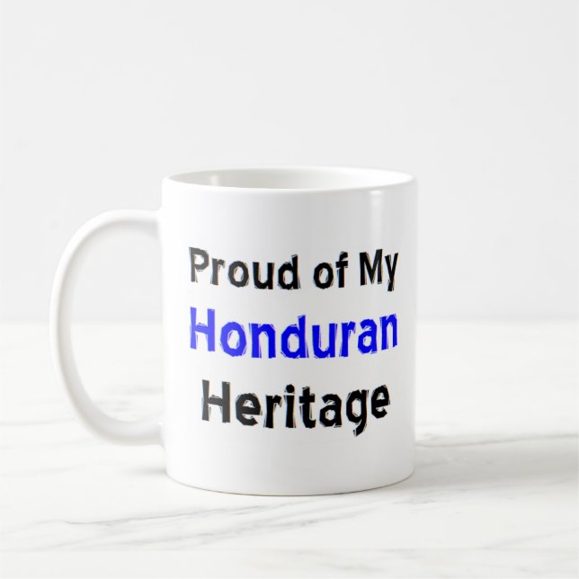 Honduras-Kaffeekaffee-Tasse Kaffeetasse (Links)