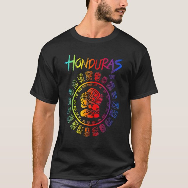 Honduras Kalender T-Shirt (Vorderseite)