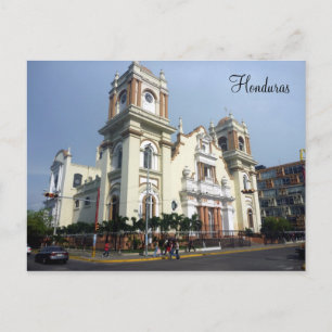 honduras Kathedrale Postkarte