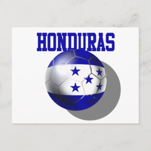 Honduras Los Catrachos Fußballfans Postkarte