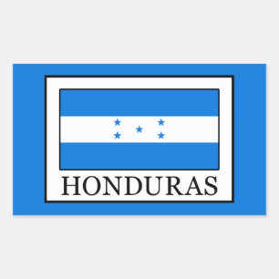 Honduras Rechteckiger Aufkleber