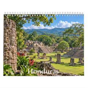 Honduras Reise-Kalender mit landschaftlichen Höhep Kalender