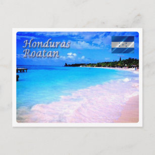 Honduras - Roatan - Bay Islands - Postkarte