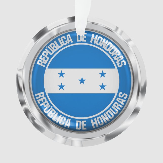 Honduras Round Emblem Ornament (Vorderseite)