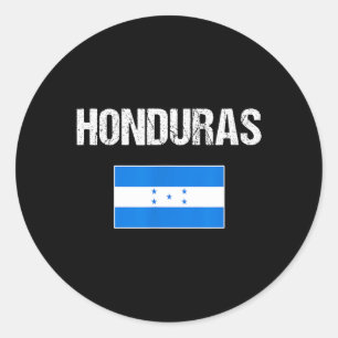 Honduras Runder Aufkleber