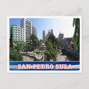 Honduras - San Pedro Sula - Postkarte