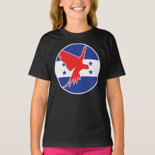 Honduras Scarlet macaw Honduras National Animal T-Shirt