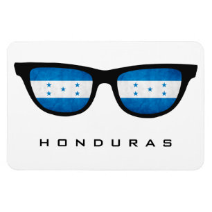 Honduras Shades benutzerdefinierte Text- und Farbm Magnet