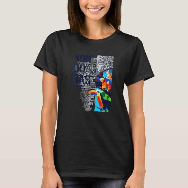 Honduras Touristic T-Shirt (Vorderseite)