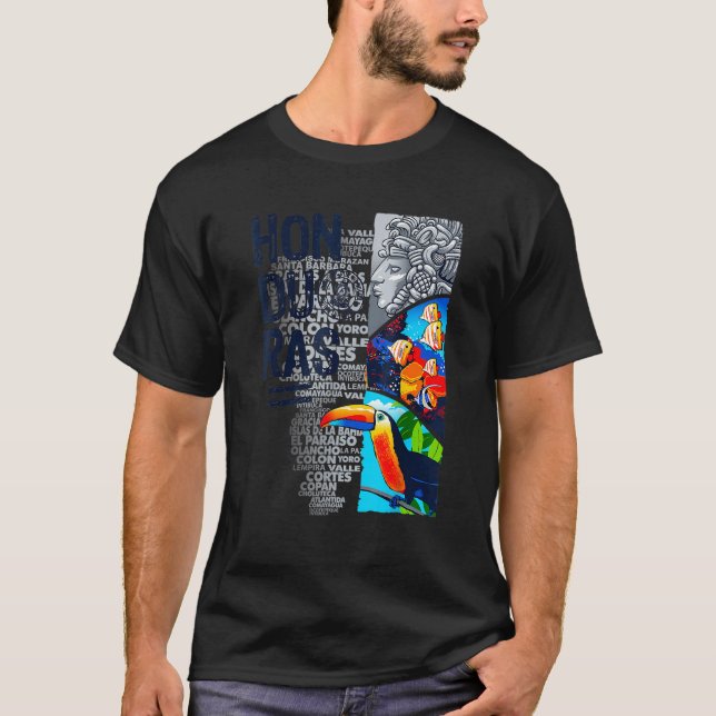 Honduras Touristic T-Shirt (Vorderseite)