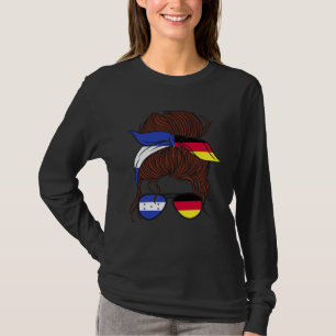 Honduras und Deutschland mischen halb Honduraner h T-Shirt