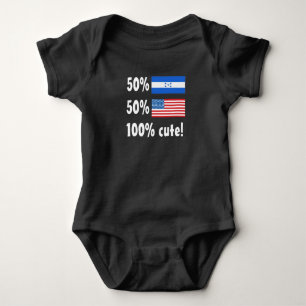 Honduras Vereinigte Staaten 100% niedliches Baby Strampler