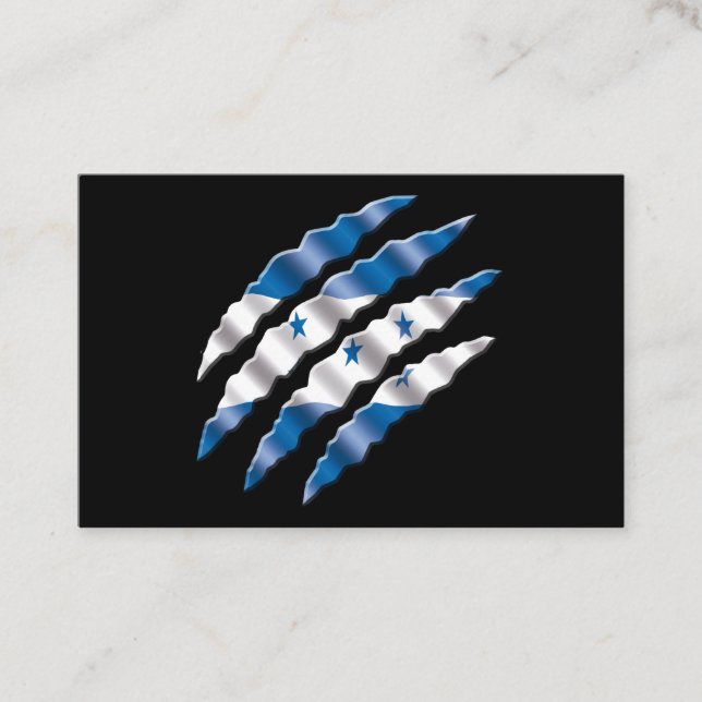 Honduras Visitenkarte (Vorderseite)