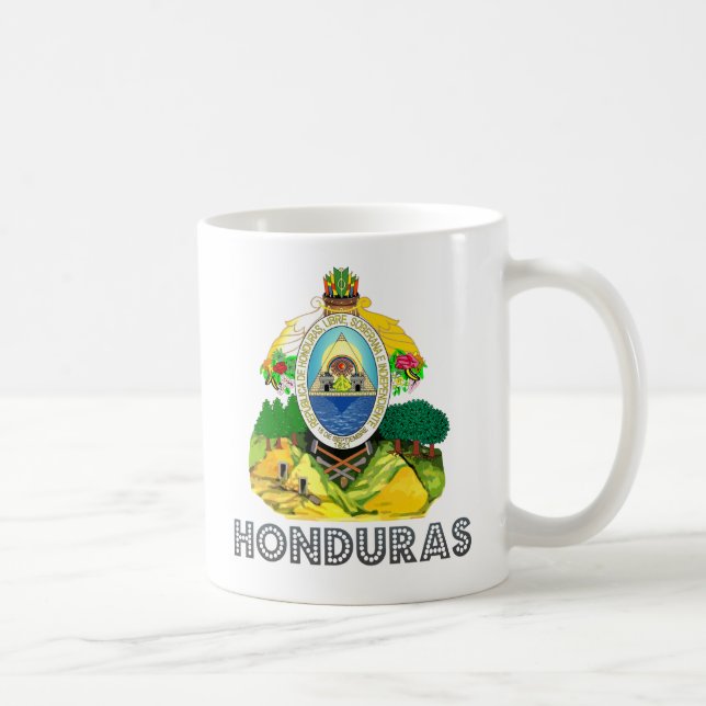 Honduras-Wappen Tasse (Rechts)