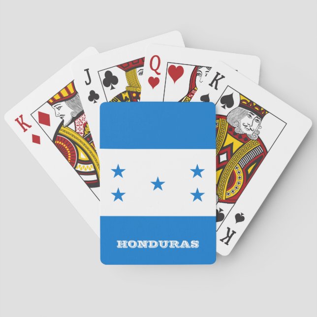 Hondurasan Flag Games, Honduras Playing Cards Spielkarten (Rückseite)